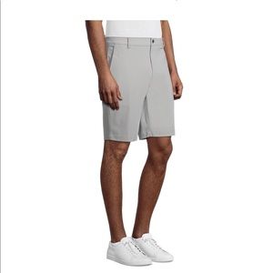 Mens George Performance FF Short size 46” Silver Gray Security Zipped Pocket New